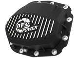 Pro Series Rear Differential Cover Black w/ Machined Fins Ford F-150 15-23 (Super 8.8-12) aFe Power