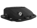 Pro Series Rear Differential Cover Black w/ Machined Fins Ford F-150 15-23 (Super 8.8-12) aFe Power