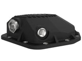 Pro Series Dana M220 Rear Differential Cover Black w/ Machined Fins Jeep Gladiator (Jt) 20-23 (Dana M220) aFe Power
