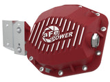 Pro Series Dana M220 Rear Differential Cover Red w/ Machined Fins Jeep Gladiator (Jt) 20-23 (Dana M220) aFe Power