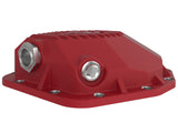 Pro Series Dana M220 Rear Differential Cover Red w/ Machined Fins Jeep Gladiator (Jt) 20-23 (Dana M220) aFe Power