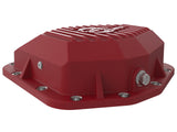 Pro Series Dana M220 Rear Differential Cover Red w/ Machined Fins Jeep Gladiator (Jt) 20-23 (Dana M220) aFe Power