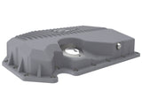 Street Series Engine Oil Pan Raw w/ Machined Fins Audi/Volkswagen 05-22 L4-1.8L (t)/2.0L (t) (w/ Oil Sensor) aFe Power