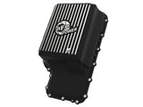 Pro Series Transmission Pan Black w/ Machined Fins Ford Trucks 20-22 (10R140 Transmission) aFe Power