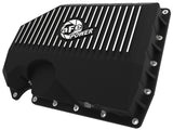 Pro Series Engine Oil Pan Black w/ Machined Fins VW Cars 05-21 L4-1.8/2.0L aFe Power