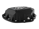 Pro Series Rear Differential Cover Black w/ Machined Fins GM Trucks 20-23 V8-6.6L (Aam 11.5/12.0-14) aFe Power