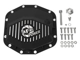 Pro Series Rear Differential Cover Black w/ Machined Fins Ram 1500 Trx 21-24/1500 Rho 25-26 aFe Power