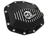 Pro Series Rear Differential Cover Black w/ Machined Fins Ram 1500 Trx 21-24/1500 Rho 25-26 aFe Power