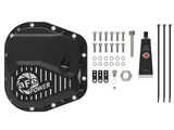 Pro Series 9.75 Rear Differential Cover Black w/ Machined Fins Ford F-150/Raptor 97-23 (9.75-12) aFe Power
