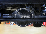Pro Series Front Differential Cover Black Jeep Wrangler (Jl) 18-26/ Gladiator (Jt) 20-26 (Dana M210) aFe Power