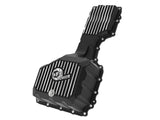 Pro Series Engine Oil Pan Black w/ Machined Fins GM Diesel Trucks 17-19 V8-6.6L (td) L5P aFe Power