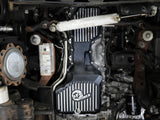 Pro Series Engine Oil Pan Black w/ Machined Fins GM Diesel Trucks 17-19 V8-6.6L (td) L5P aFe Power