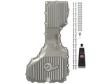Street Series Engine Oil Pan Raw w/ Machined Fins GM Diesel Trucks 20-26 V8-6.6L (td) L5P aFe Power
