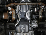Pro Series Engine Oil Pan Black w/ Machined Fins GM Diesel Trucks 20-26 V8-6.6L (td) L5P aFe Power