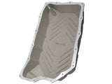 Street Series Transmission Pan Raw w/ Machined Fins GM Diesel Trucks 20-26 V8-6.6L (td) L5P aFe Power