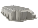 Street Series Transmission Pan Raw w/ Machined Fins GM Diesel Trucks 20-26 V8-6.6L (td) L5P aFe Power