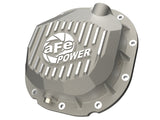 Street Series Rear Differential Cover Raw w/ Machined Fins Ford F-150 90-14 (Ford 8.8) aFe Power
