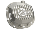 Street Series Rear Differential Cover Raw w/ Machined Fins Ford F-150 90-14 (Ford 8.8) aFe Power