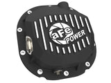 Pro Series Rear Differential Cover Black w/ Machined Fins Ford F-150 90-14 (Ford 8.8) aFe Power