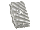 Street Series Transmission Pan Raw w/ Machined Fins GM Trucks/SUVs 20-26 L6-3.0L (td) LM2/LZ0 (10L80 Transmission) aFe Power