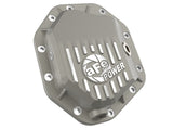 Street Series Front Differential Cover Raw w/ Machined Fins GM Trucks/SUVs 19-26 (Aam 8.0 Ifs) aFe Power