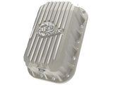 Street Series Engine Oil Pan Raw w/ Machined Fins Jeep Wrangler (JK) 12-18 V6-3.6L aFe Power