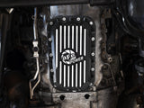Pro Series Engine Oil Pan Black w/ Machined Fins Jeep Wrangler (JK) 12-18 V6-3.6L aFe Power