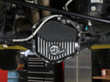 Pro Series Rear Differential Cover Black w/ Machined Fins Ford Bronco Raptor 22-26 V6-3.0L (tt) aFe Power