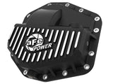 Pro Series Front Differential Cover Black w/ Machined Fins Ford F-250/350 23-26 aFe Power