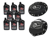 Front & Rear Diff Guard Package w/ Oil Dodge Diesel Trucks 03-13 L6 (Aam 9.25-14 & Aam 11.5-14) aFe Power