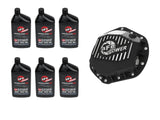 Front & Rear Diff Guard Package w/ Oil GM Diesel Trucks 01-10 V8 (Aam 9.25 & Aam 11.5-14) aFe Power