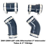 Intercooler Coupler Boot Kit for 2001-2004 6.6l LB7 Duramax
