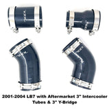 Intercooler Coupler Boot Kit for 2001-2004 6.6l LB7 Duramax