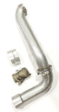 3.5" Turbo Exhaust Downpipe for 2005-2010 Chevy GMC Duramax 6.6 LLY LBZ LMM