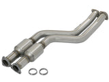 Direct Fit 409 Stainless Steel Catalytic Converter BMW Z4 M (E85/86) 06-08 L6-3.2L S54 aFe Power