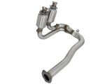 Direct Fit 409 Stainless Steel Front Catalytic Converter Jeep Wrangler (TJ) 00-03 L6-4.0L aFe Power