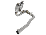 Direct Fit 409 Stainless Steel Front Catalytic Converter Jeep Wrangler (TJ) 04-06 L6-4.0L aFe Power
