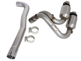 Direct Fit 409 Stainless Steel Front Catalytic Converter Jeep Wrangler (TJ) 04-06 L6-4.0L aFe Power