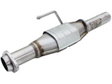 Direct Fit 409 Stainless Steel Rear Catalytic Converter Jeep Wrangler (TJ) 04-06 L6-4.0L aFe Power