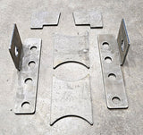 Frame Repair Plate Kit for 2001-2006 Suburban Yukon 6.6l Duramax Swap