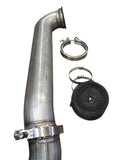 3.5" S400 Turbo Exhaust Downpipe for 2001-2016 Chevy GMC Duramax 6.6L  LB7-LML