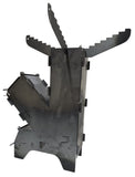 Flat Pack Survival Camping Rocket Stove