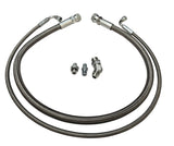 Compound Twin Turbo Oil Supply & Drain Line Kit for 2011-2016 6.6l Duramax