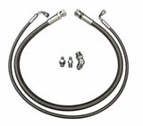 Compound Twin Turbo Oil Supply & Drain Line Kit for 2001-2010 6.6l Duramax