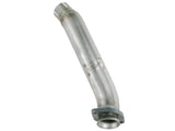 Twisted Steel 2-1/2 Inch Aluminized Steel Loop-Delete Downpipe Jeep Wrangler (JK) 12-18 V6-3.6L aFe Power