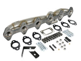 Twisted Steel 304 Stainless Steel Header w/ T3 Turbo Flange Dodge Diesel Trucks 03-07 L6-5.9L (td) aFe Power