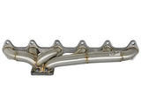 Twisted Steel 304 Stainless Steel Header w/ T3 Turbo Flange Dodge Diesel Trucks 03-07 L6-5.9L (td) aFe Power