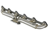 Twisted Steel 304 Stainless Header w/ T4 Turbo Manifold Dodge Diesel Trucks 98.5-02 L6-5.9L (td) aFe Power