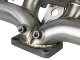 Twisted Steel 304 Stainless Header w/ T4 Turbo Manifold Dodge Diesel Trucks 98.5-02 L6-5.9L (td) aFe Power