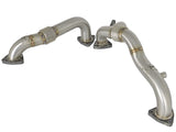 Twisted Steel Header Up-Pipe Ford Diesel Trucks 08-10 V8-6.4L (td) aFe Power